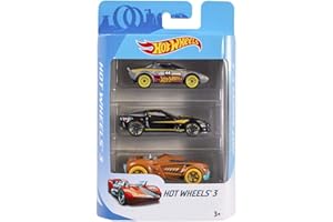MATTEL Hot Wheels K5904 Hot Wheels Basic Car Assortment 3 Pack