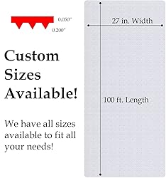 Home Must Haves Clear Vinyl Plastic Premium Deluxe