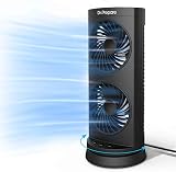 DR.PREPARE Desk Fan Tower Cooling Fan 3 Speed 110° Oscillation 3 Timers UK Plug view 1