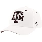ZHATS NCAA Unisex-Adult NCAA Officially Licensed Snapback Hat Competitor White