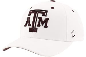 Zephyr NCAA Officially Licensed Snapback Hat Competitor White