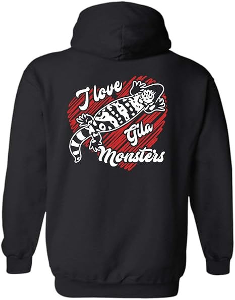 Amazon.com: I Love Gila Monsters Hoodie, Unisex Hoodie, Long Hoodie: Clothing