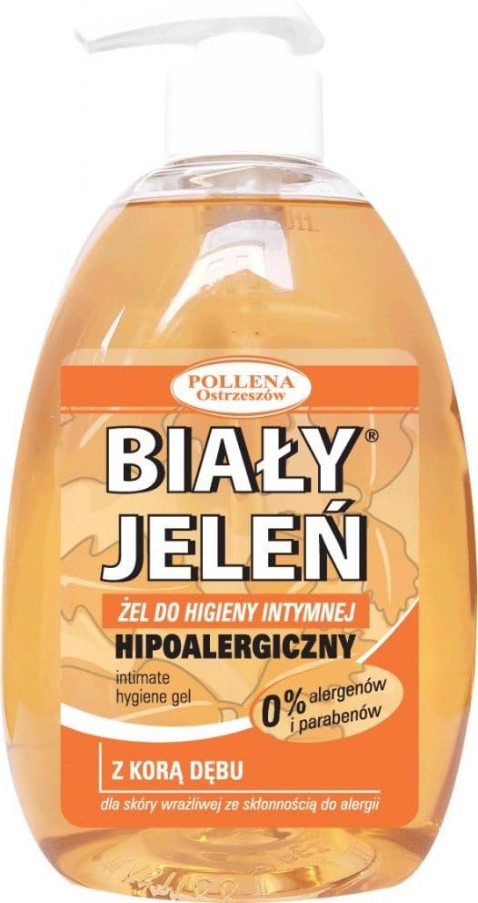 BIALY JELEN - Intimate hygiene gel with oak bark - 500ml