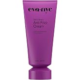 Eva NYC Smoothing Anti-Frizz Hair Cream - Leave-In Treatment for Frizz Control - Smooths for Manageable Satiny Soft Hair - Restore Moisture with Poppy Seed - Warm Vanilla Scent - 5.4 fl oz
