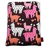 Book Sleeve Llama Book Cover Medium Book Sleeves Teen Gift (Medium)
