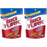 Nestle Big Turk Bites Minis 180g/6.3oz, 2-Pack, Imported from Canada, Low Fat Chocolate Candy with Jelly
