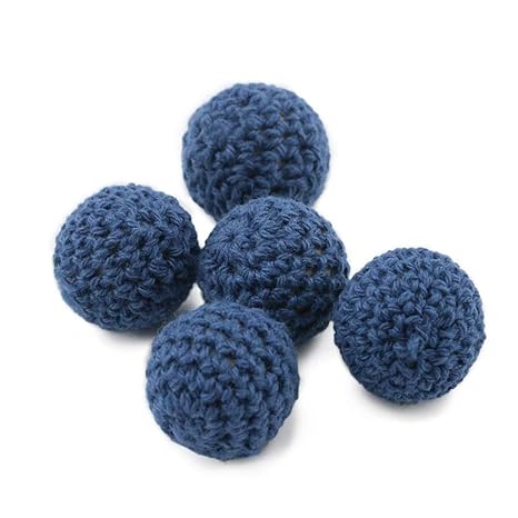 Best for baby Hölzerner Beißring 16mm 10PC Holz perlen Baby-Beißring Baby spielzeug Häkel perlen Geschenk DIY Halskette Armba