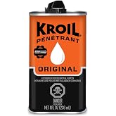 Kroil Original Penetrant - Rust Penetrating Lubricant - Corrosion Inhibitor Oil for Chains, Hinges &amp; Stuck Metal Parts - Home &amp; Industrial Use - Drip Can - 8 oz - 1 Pack (KL081)