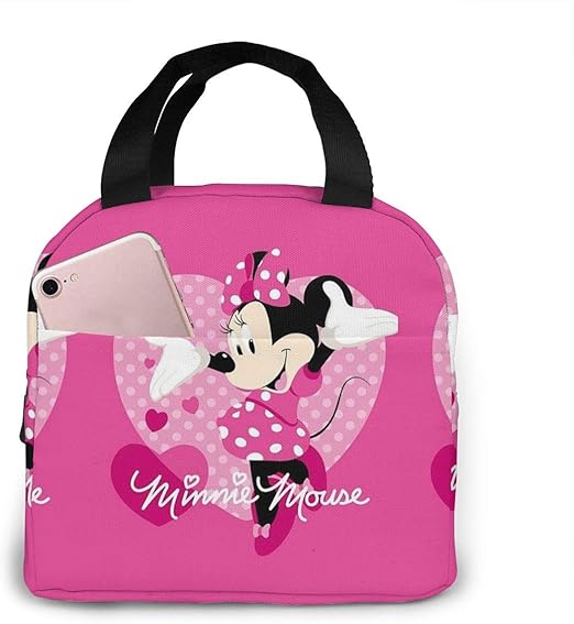 minnie mouse insulated lunch bag