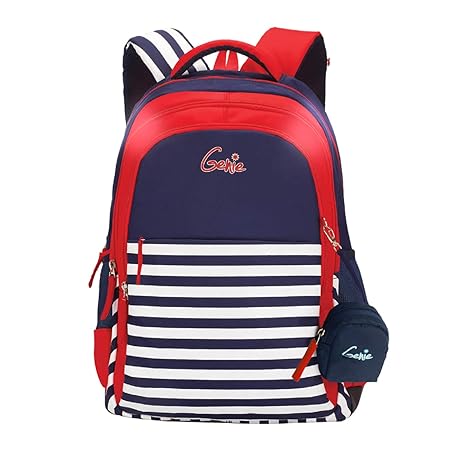 Genie 20 Ltrs Blue Casual Backpack (NAUTICALPLUS15SBBLU)