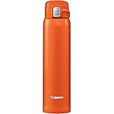 ZOJI Zojirushi SM-SHE60DV Stainless Steel Mug, 20 Ounce, Vivid Orange