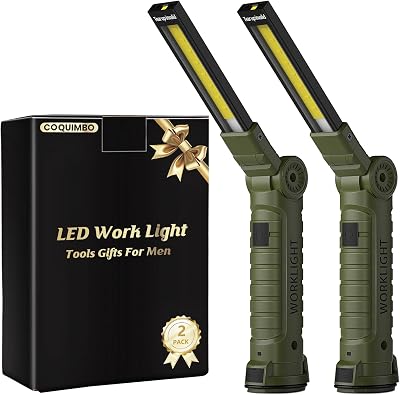 Coquimbo LED Work Light Rechargeable Torch with Magnetic Base 360° Rotate (2