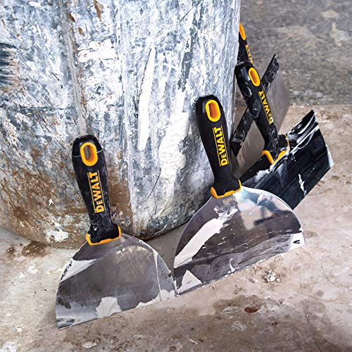 DEWALT DELUXE Stainless Steel Putty Knife Set 4/5/6/8/10Inch + 3