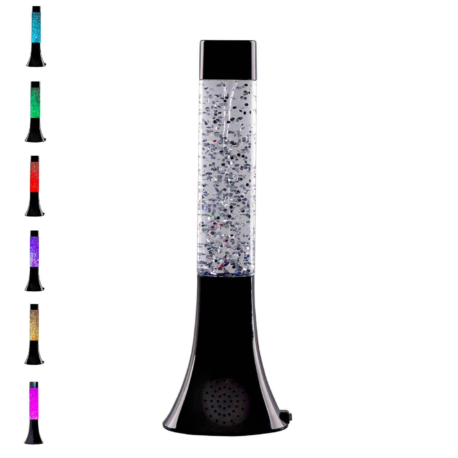 glitter lava lamp speaker