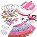 Style Me Up! - DIY Friendship Bead Bracelet Craft Set with Magic Charms - Kids Fashion BFF Bangle Bracelet Making Set for Girls - Charmazing Deluxe Kit - SMU-907
