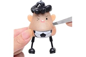 Angel's Wonderland Soccer Pulling Hair Toy Valentines Day Gifts for Him, Skin Picking Fidget Toys Fun for A Pimple Popper Fiend,Helps with anxiety Stupid But Great Gift