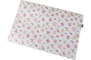 Ladies Fabric File Folder Floral Zipper A4 Document Wallet 33X23cm Practical and Attractive
