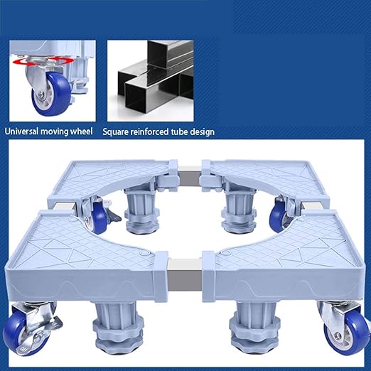 MSLYDYG Universal Mobile Base Nevera Stand, con 4 pies Ajustables ...