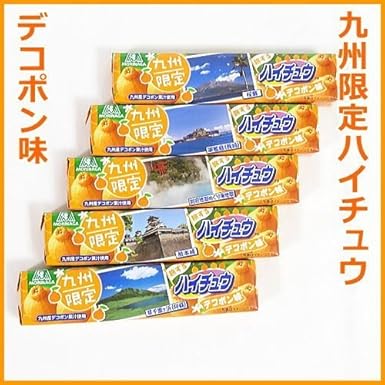 Amazon 九州限定ハイチュウ デコポン 5本入り 森永 あめ キャンディ 通販