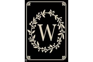 Briarwood Lane Classic Monogram Letter W Garden Flag Everyday 18" x 12.5"