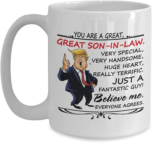 Thorea Cadeau Drôle De Tasse De Donald Trump Pour Gendre