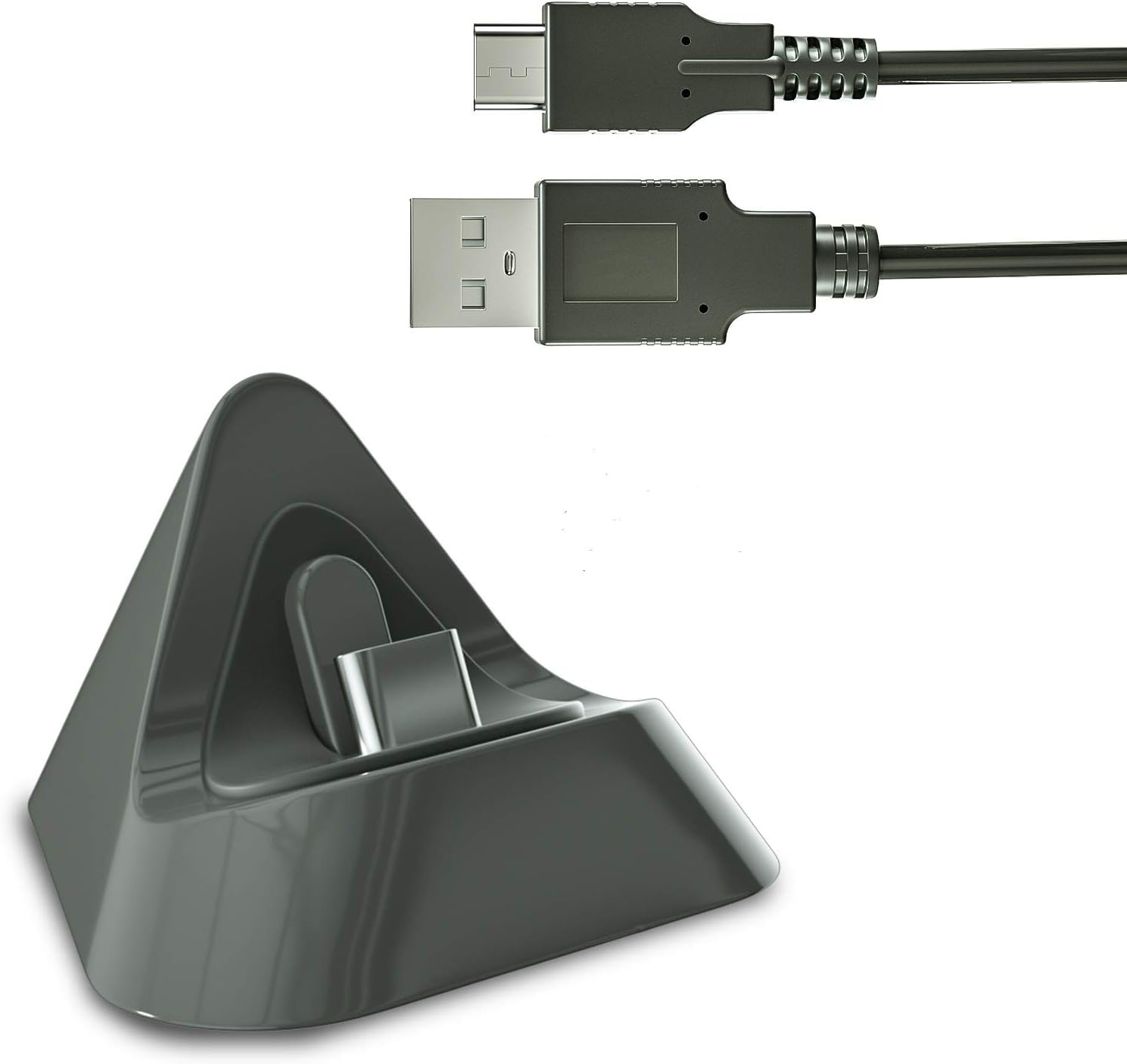 Amazon Com Charging Station For Nintendo Switch Lite Charger Station For Nintendo Switch Lite With Usb C Charging Cord Gray Electronics