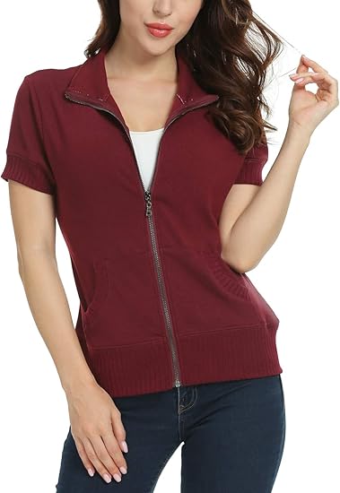 short sleeve jackets for summer