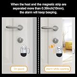 Noopel Door Alarm Sensor 120dB Wireless Magnetic Window Burglar 2 Pack view 5
