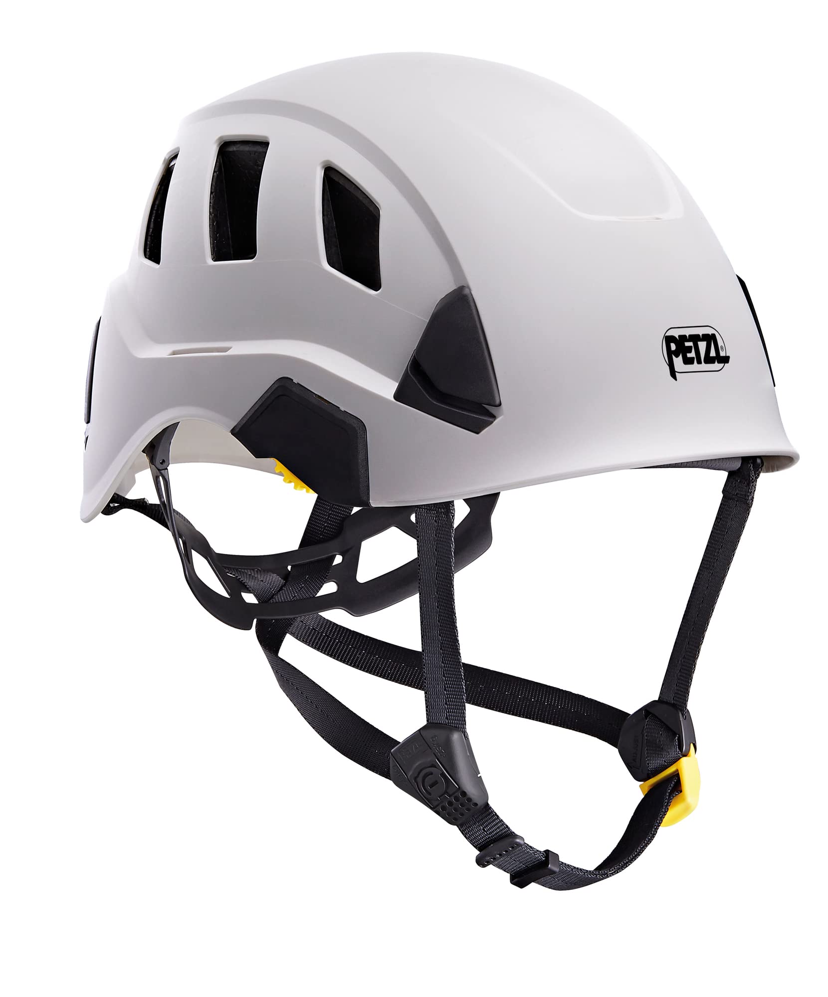 Petzl H43587 VENT Helmet with Dual Chin Strap and Ventilation, White