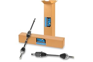 TRQ Front Driver and Passenger Side CV Axle Shaft Assembly Set Compatible with 2008-2013 Nissan Rogue FWD 2007-2012 Sentra SE-R 2014-2015 Rogue Select FWD