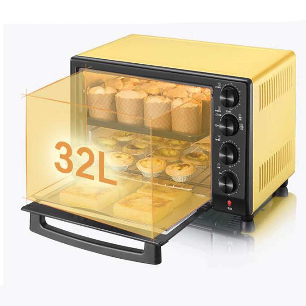 Amazon.com: 32L Mini horno cocina parrilla con temporizador ...
