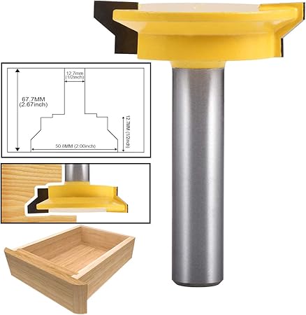 Hohxen 1 2 Shank Drawer Front Joint Straight Rail Stile Router
