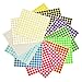 Mudder Color Coding Labels Set, 15 Sheets 3/ 4 Inches Round Dot Labels and 15 Sheets 1/ 2 Inch Round Dot Stickers