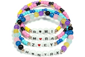AICase Bracelet Set of 4, Stuff Cosplay Gifts Outfit Costume Accessories Friendship Jewelry Halloween Birthday Christmas Stocking Stuffers Party Favors -V3