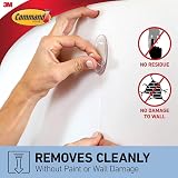 Command Clear Medium Hooks with Clear Strips Multi Pack 7 Hooks 10 Strips view 6