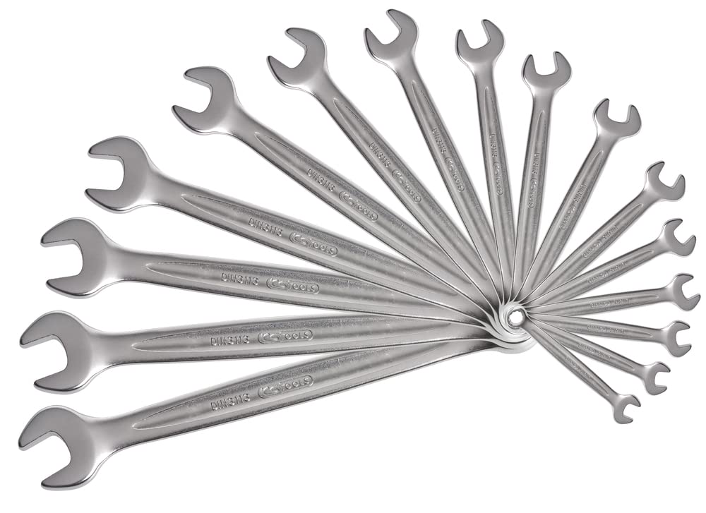 KS Tools 922.0045 Set of 16 Metric Combination Spanner Set in Box