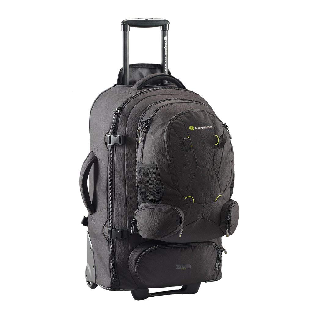 Caribee Travelpack Sky Master 70, 64CM, 70Litres, Black