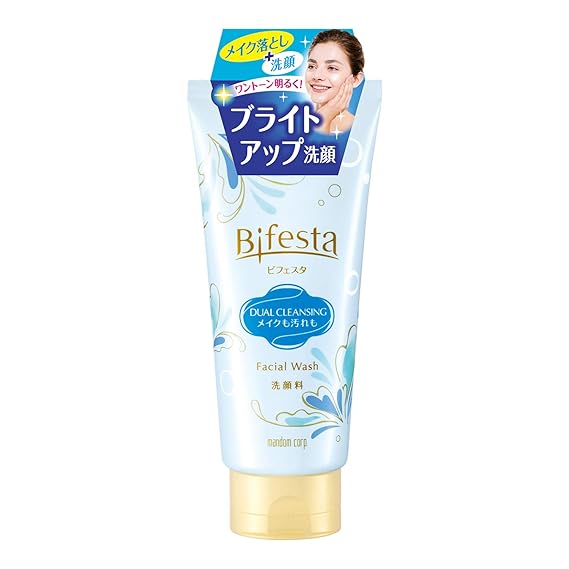 bifesta facial wash