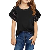 blibean Girl Fashion Cotton Shirts Summer Tops 4-15 Years Old