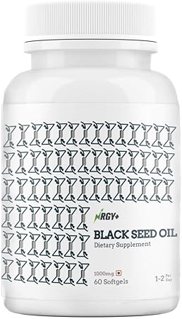NRGY+ Black Seed Oil 1000mg - 60 Softgels