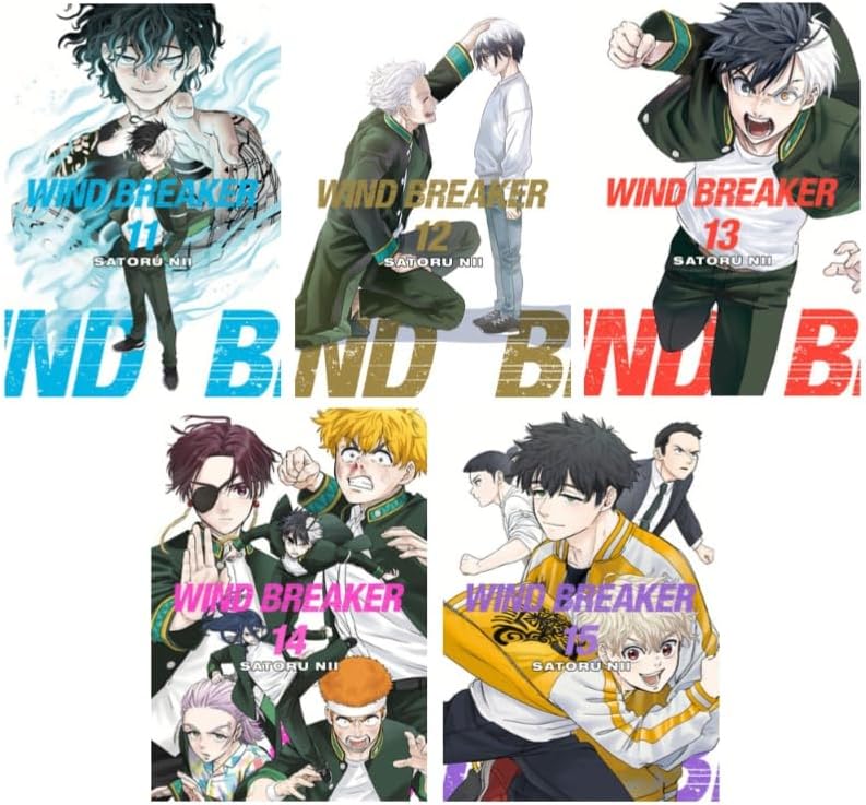 WIND BREAKER Manga Series 21-Book Collection Set (Book 1 to Book