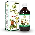 BASIC AYURVEDA Panch Tulsi (Holy Basil) Juice | Liquid Extract of 5 Rare Types of Tulsi Leaves | Natural Ayurvedic Syrup for Immune System | 16.23 Fl Oz/480ml