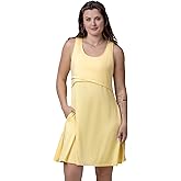 Kindred Bravely Penelope Crossover Nursing Dress | Short Sleeve Maternity & Breastfeeding Dress with Pockets