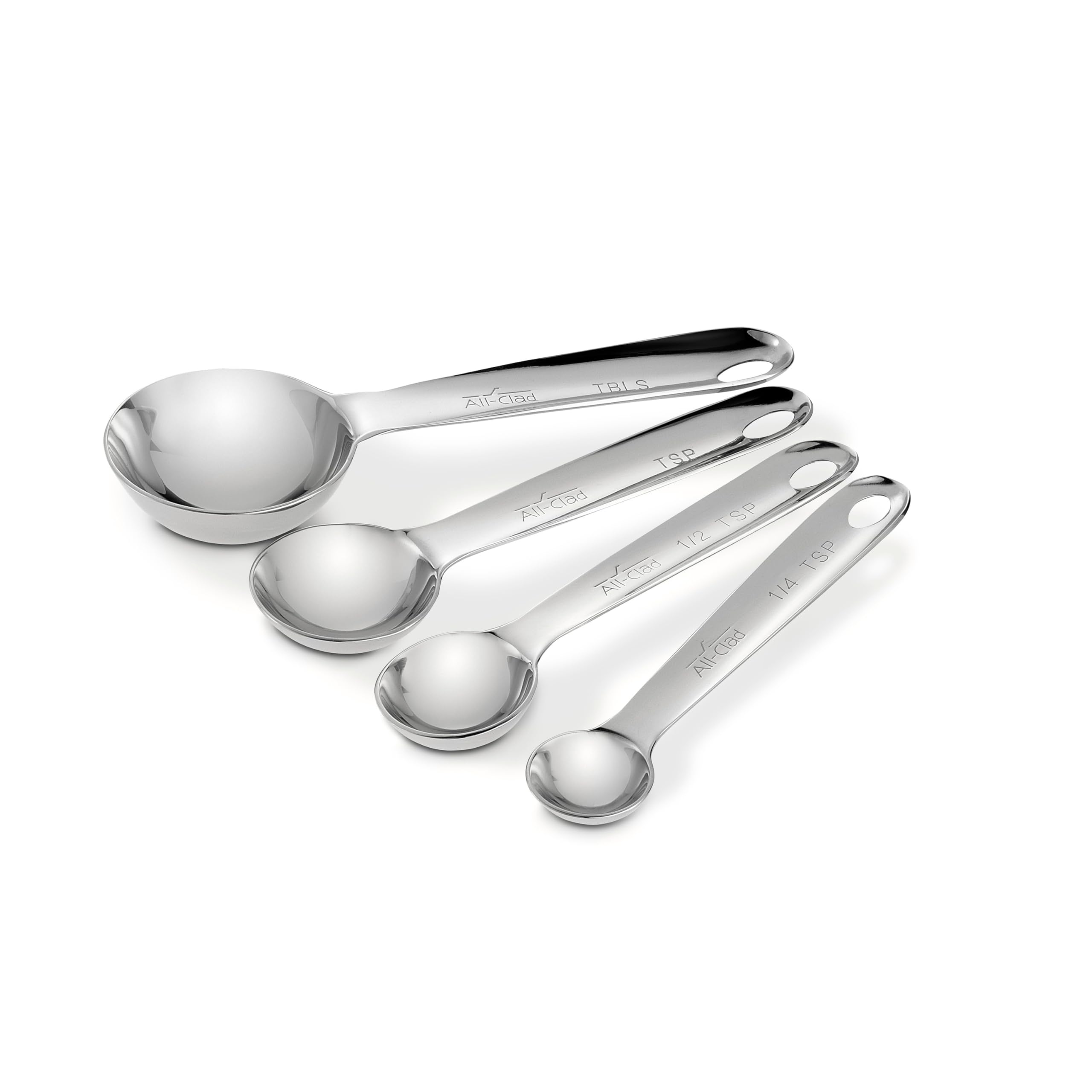 Photo 1 of All-Clad 59918 Stainless Steel Measuring Spoon Set
