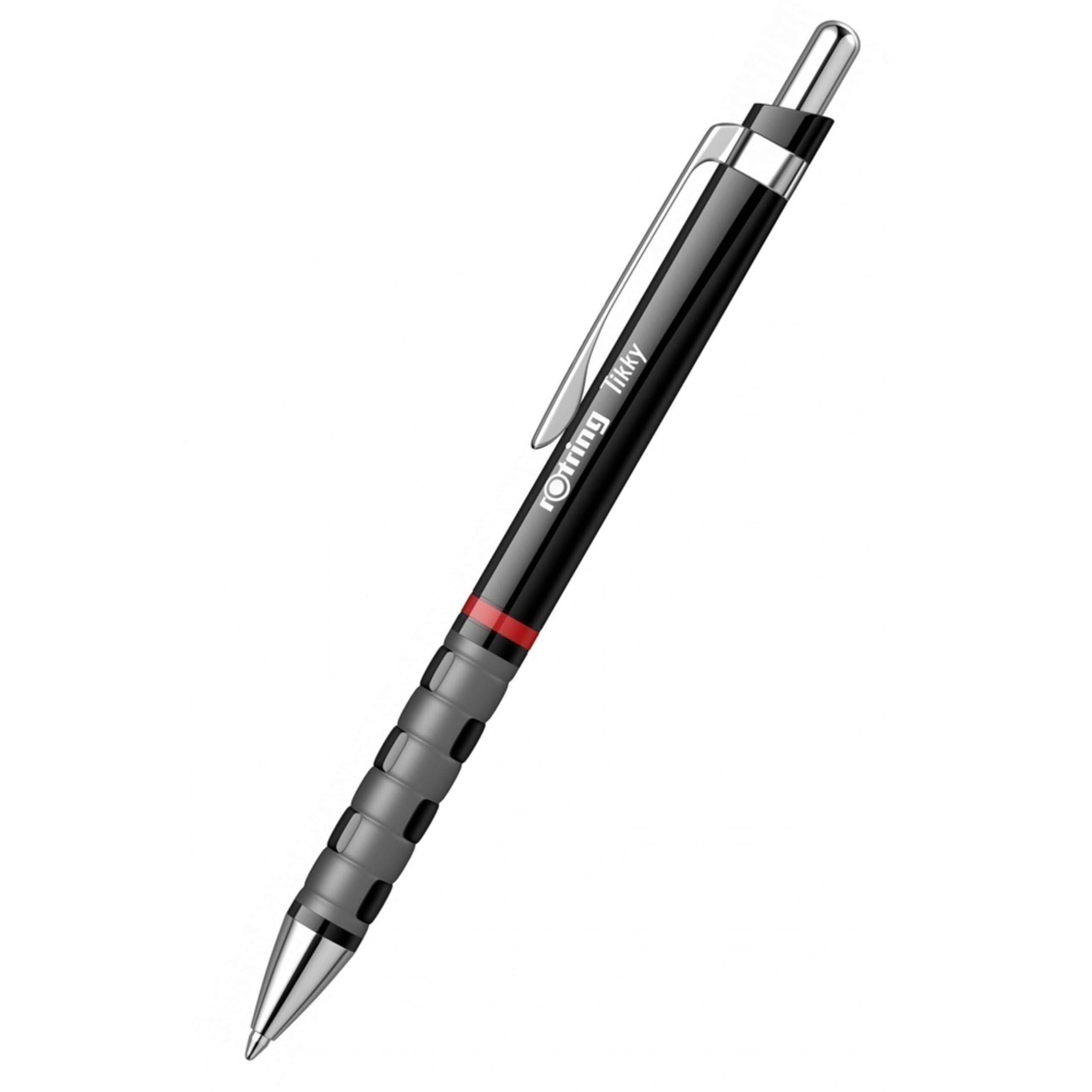 rOtring Tikky Set aus FeinminenstiftKugelschreiberRadierer und Ersatzminen | Bleistift mit HB-Mine0,5 mm | Schreibgerät mit mittelgroßer Spitze | Schwarz | Leicht mit gummierter Griffzone 7