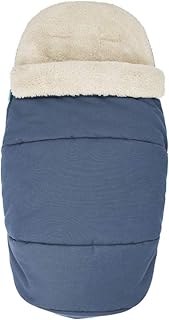 Maxi-Cosi kuschelig weicher 2-in-1 Fußsack, geeignet für alle Kinderwagen, auch als Sitzpolster verwendbar, blau
