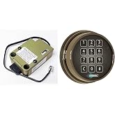 Amsec ESL10XL Series Electronic Lock w/Black Nickel Finish