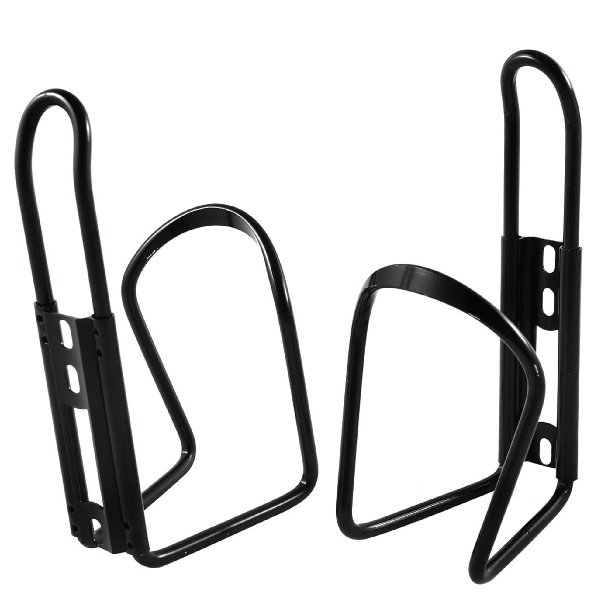 sourcing map MTB Bicycle Bike Water Bottle Cage Bracket Holder Black 2pcs