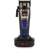 Stylecraft Instinct Professional IN2 Vector Motor Cordless Hair Clipper | Intuitive Torque Control, 3 Modular Lids, Up to 11,500 RPM, Bulk Removal, Superior Blending