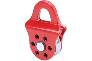 fosa 3 Ton Winch Snatch Block, 6613.87lbs Heavy Duty Steel Recovery Pulley with Swivel Hook, for Truck Tractor ATV UTV Off Ro